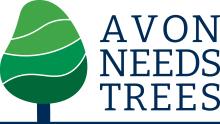Avon Needs Trees with tree logo