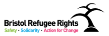 Bristol Refugee Rights - Safety, Solidarity, Action for Change (logo)