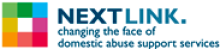 Next Link Logo - changing the face of domestic abuse support services
