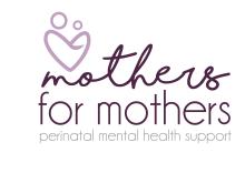 Mothers for Mothers Logo -perinatal mental health support