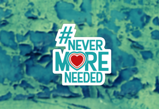 #NeverMoreNeeded charity sector campaign